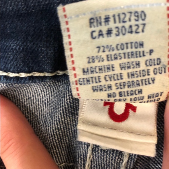 TRUE RELIGION stretch skinny jeans jeggings - Picture 7 of 8